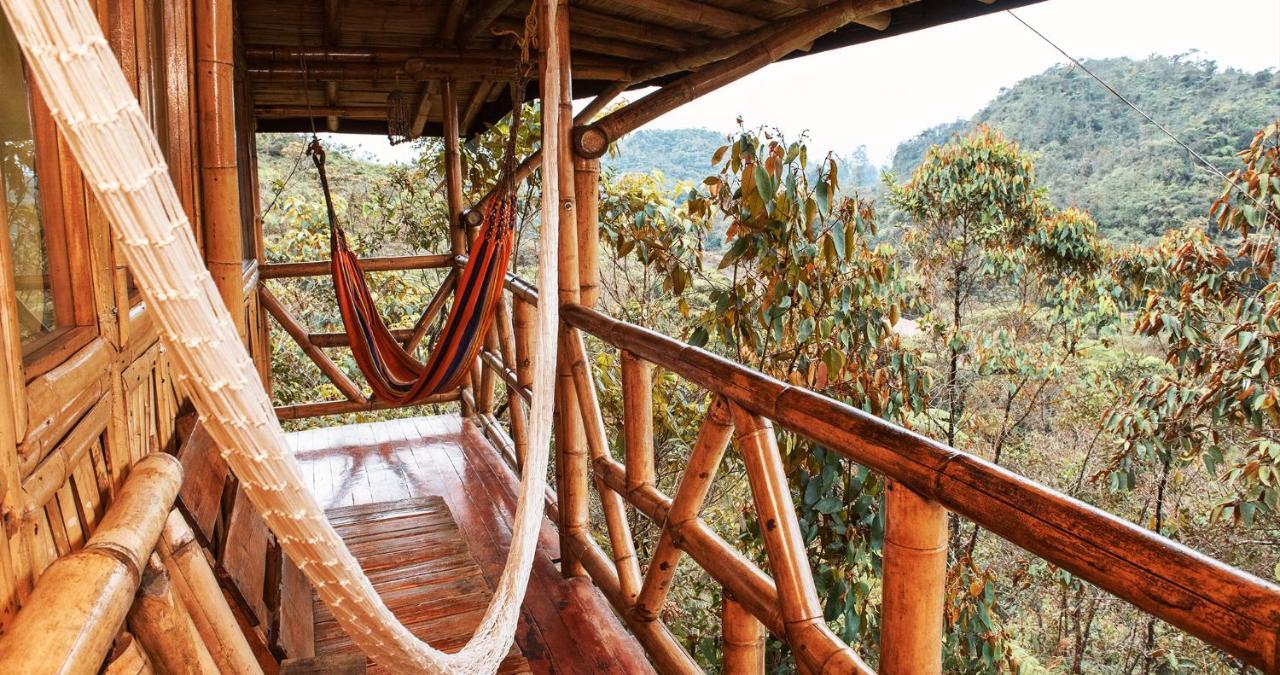 Hotel Guatape Adrianas Bambu Exterior foto