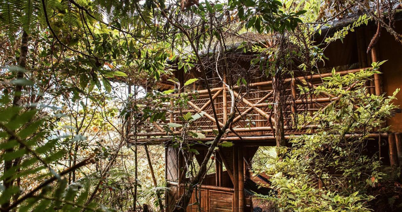 Hotel Guatape Adrianas Bambu Exterior foto